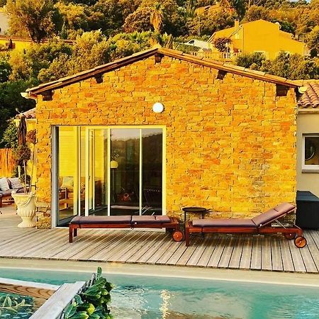 Villa Perla Saint-Tropez Cavalaire Sur Mer, 3-5 Chambres, Vue Mer, Piscine Chauffee Avril A Octobre Exteriör bild