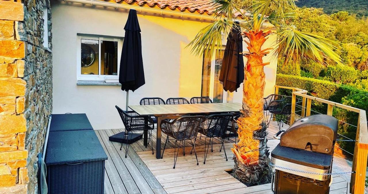 Villa Perla Saint-Tropez Cavalaire Sur Mer, 3-5 Chambres, Vue Mer, Piscine Chauffee Avril A Octobre Exteriör bild