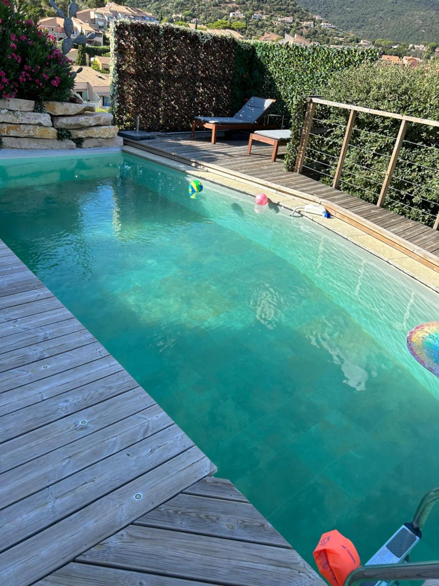 Villa Perla Saint-Tropez Cavalaire Sur Mer, 3-5 Chambres, Vue Mer, Piscine Chauffee Avril A Octobre Exteriör bild